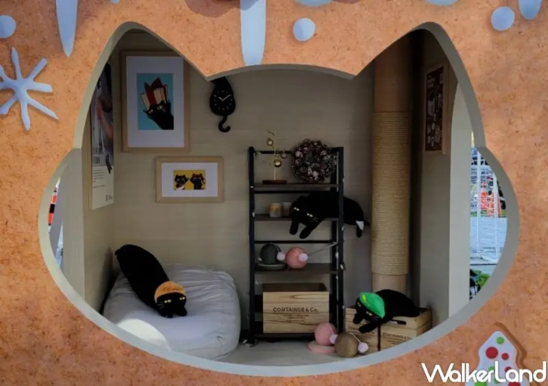 宜得利黑貓樂園 耶誕限定版 / WalkerLand窩客島整理提供 未經許可，不得轉載