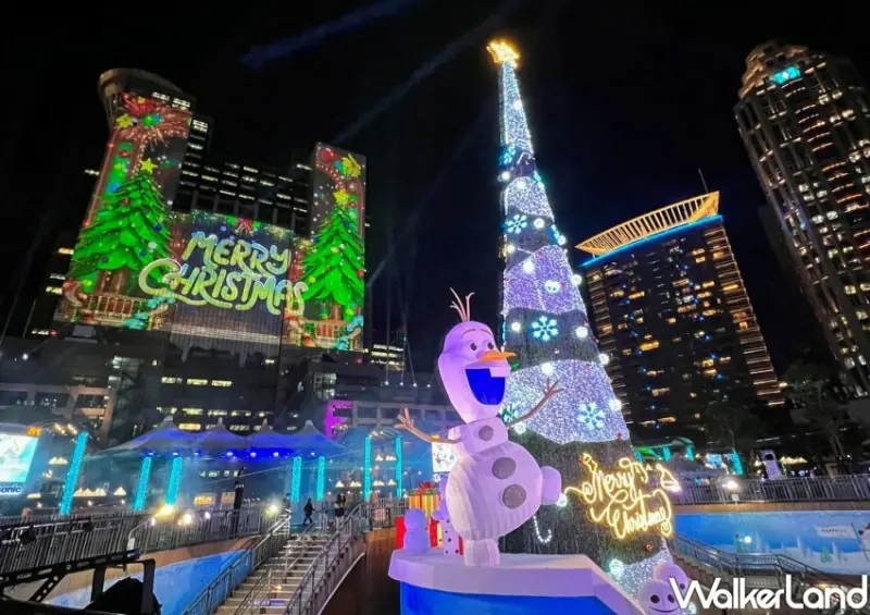 2022新北歡樂耶誕城X迪士尼「雪白之城」 / WalkerLand窩客島整理提供 未經許可不可轉載