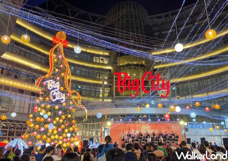 新竹巨城 聖誕樹裝置 / WalkerLand窩客島整理提供 未經許可，不得轉載