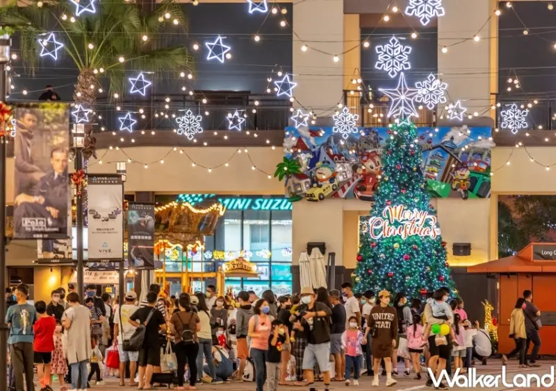 SKM Park Outlets 星光耶誕城 / WalkerLand窩客島整理提供 未經許可，不得轉載