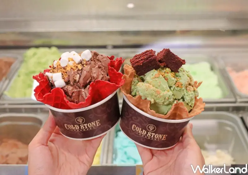 COLD STONE聖誕節限定冰淇淋 / WalkerLand窩客島提供 未經許可，不得轉載