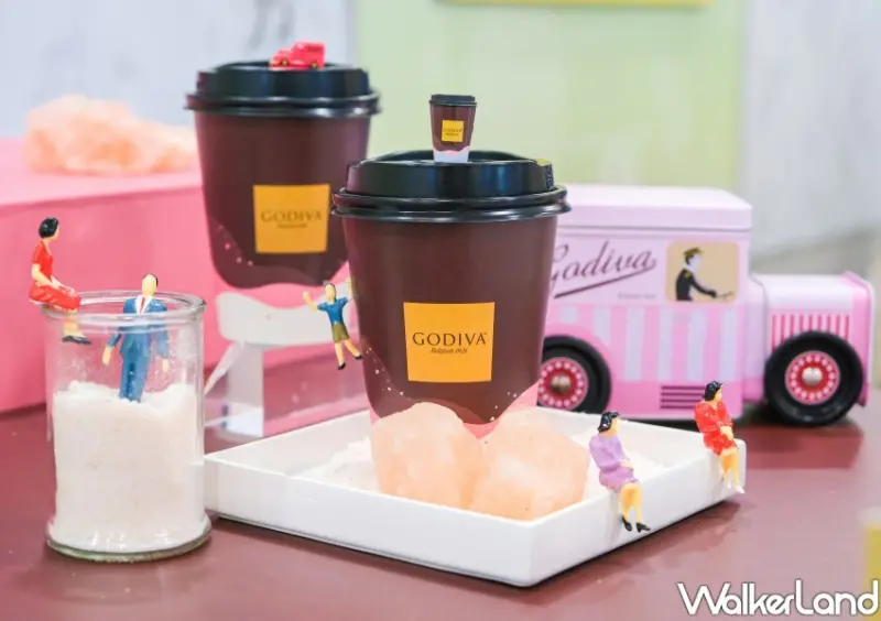 7-ELEVEN「GODIVA喜馬拉雅粉紅鹽熱巧克力」 / WalkerLand窩客島整理提供 未經許可不可轉載