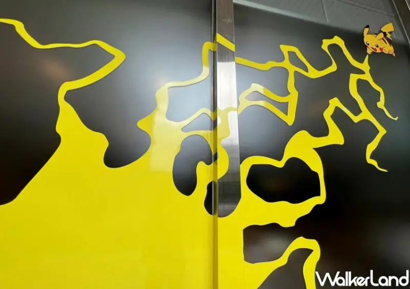 中山站隱藏版「十萬伏特放電皮卡丘、偷睡覺皮卡丘」 / WalkerLand窩客島整理提供 未經許可不可轉載