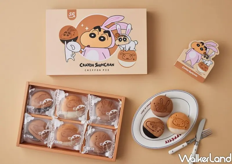 蠟筆小新雪燒奶油蛋糕禮盒【兔飛猛進版】 / WalkerLand窩客島整理提供 未經許可不可轉載