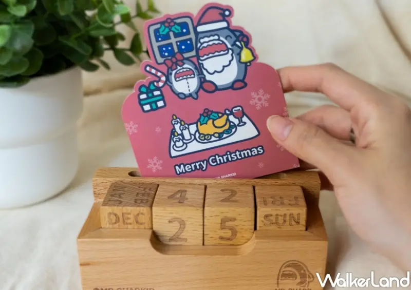 胖虎 DIY木質桌曆 / WalkerLand窩客島整理提供 未經許可，不得轉載