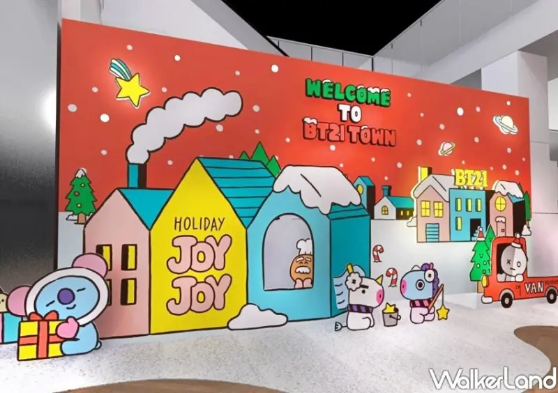 台茂購物中心「BT21宇宙小鎮歡樂冬季趴」 / WalkerLand窩客島整理提供 未經許可不可轉載