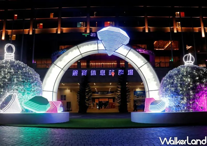 台中麗寶耶誕新年城 / WalkerLand窩客島整理提供 未經許可不可轉載