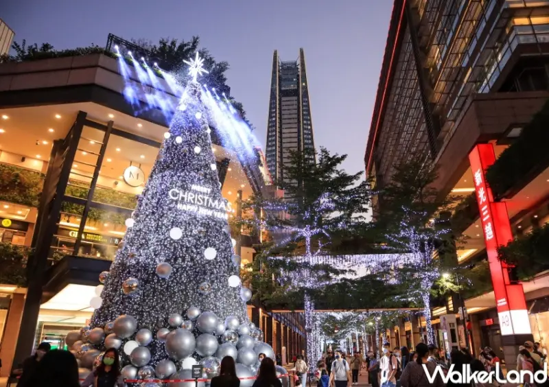 新光三越信義新天地 2022信義耶誕城 / WalkerLand窩客島提供 未經許可，不得轉載
