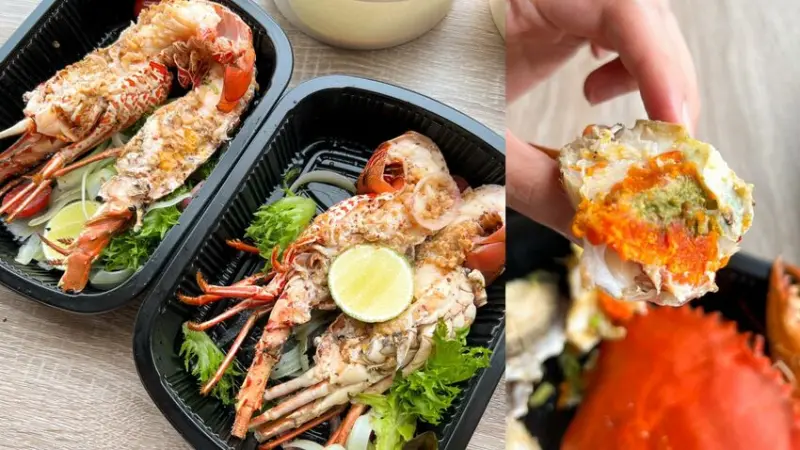 螃蟹、龍蝦、鮑魚合體超狂浮誇海鮮粥！「A.I.O 餐廳」超強海陸料理，炭烤野生龍蝦、脆皮豬腳、安格斯紐約客牛排，擄獲饕客的心與胃！