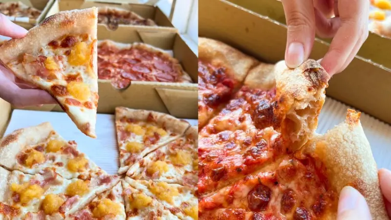 台北最強Pizza的隱藏版王者出現！酸種披薩「The Slice Shop」經典紅醬起司、朝鮮薊白醬肉丸、熟成松阪豬鳳梨...6種經典x創新口味，搭配24小時發酵披薩餅皮，連披薩梗都吃光光