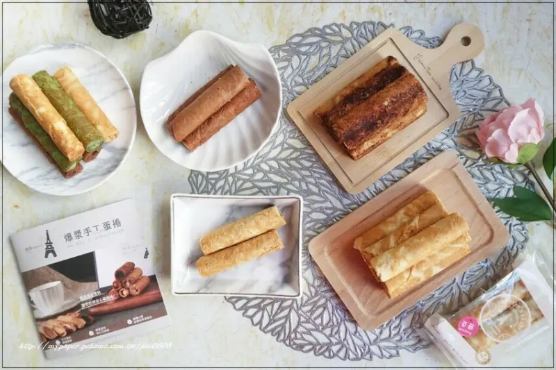 【糕塔Go Top】手工爆漿蛋捲系列~爆漿手工蛋捲專賣店 團購甜點推薦 年節伴手禮推薦 酥脆餅皮X流心內餡的極致美味