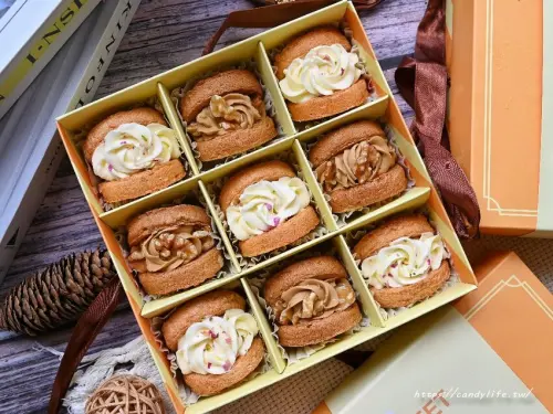 UniPie｜台中最美伴手禮、年節禮盒推薦，千層派、達克瓦茲、蝴蝶酥，好吃不甜膩，送禮兩相宜～