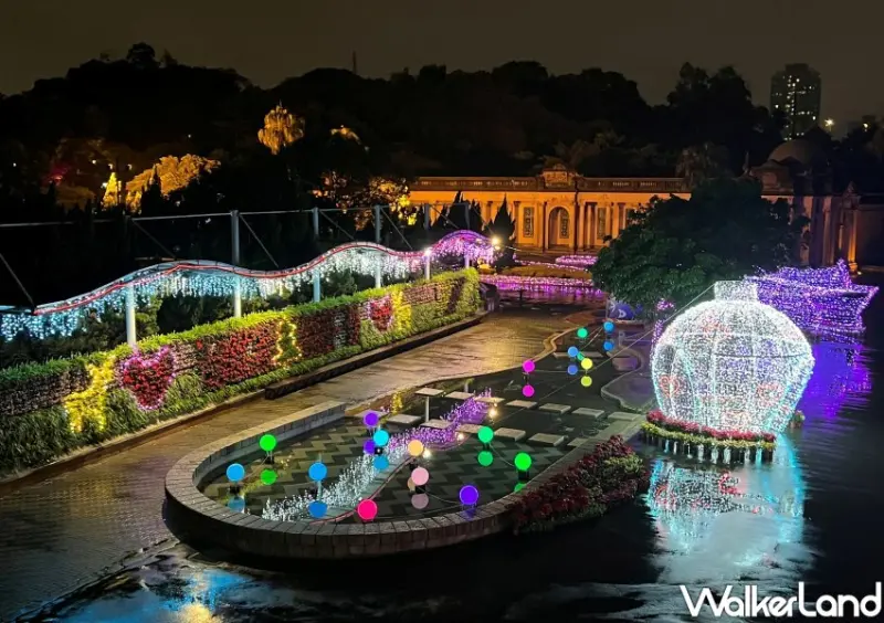 2022公館聖誕季「水博心祝福」 / WalkerLand窩客島整理提供 未經許可不可轉載