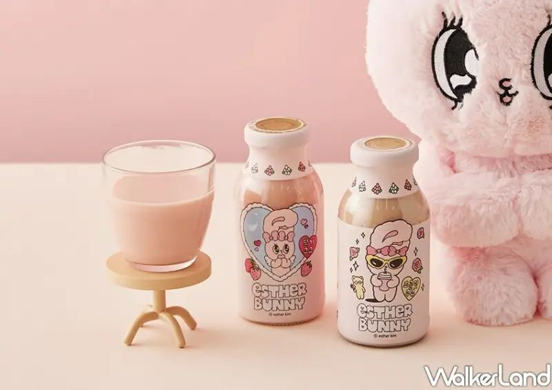 Esther Bunny艾絲樂小兔牛奶 / WalkerLand窩客島整理提供 未經許可不可轉載