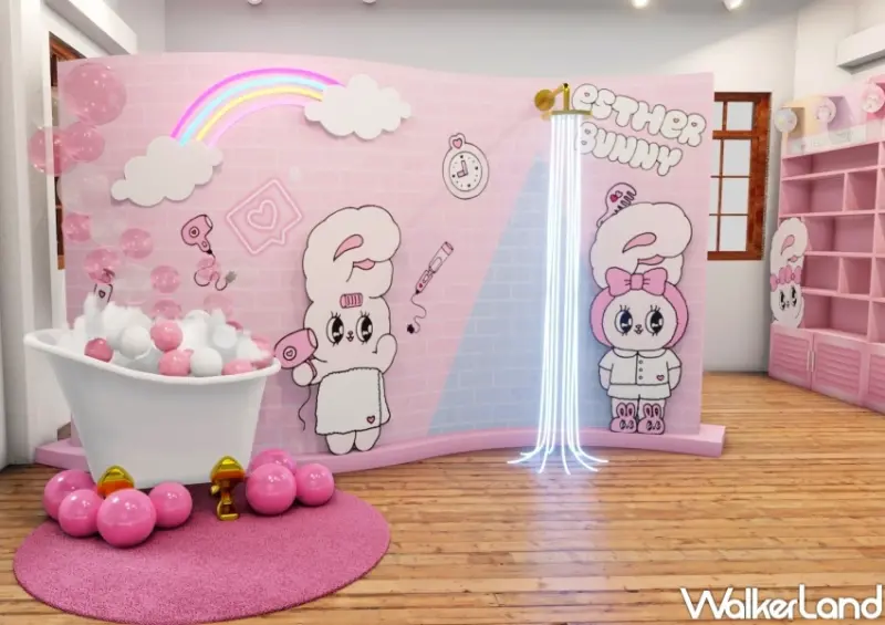 Esther Bunny 艾絲樂小兔快閃店 / WalkerLand窩客島整理提供 未經許可，不得轉載