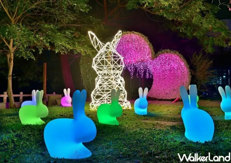 石岡花漾藝術燈會 / WalkerLand窩客島整理提供 未經許可，不得轉載