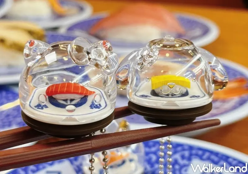 藏壽司x三麗鷗家族扭蛋 / WalkerLand窩客島整理提供 未經許可，不得轉載