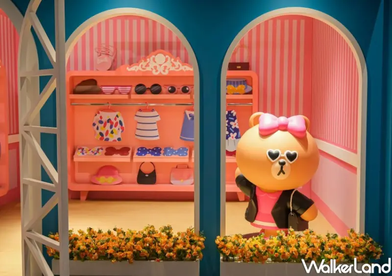 台中麗寶樂園「熊大的麗寶小鎮」 / WalkerLand窩客島整理提供 未經許可不可轉載