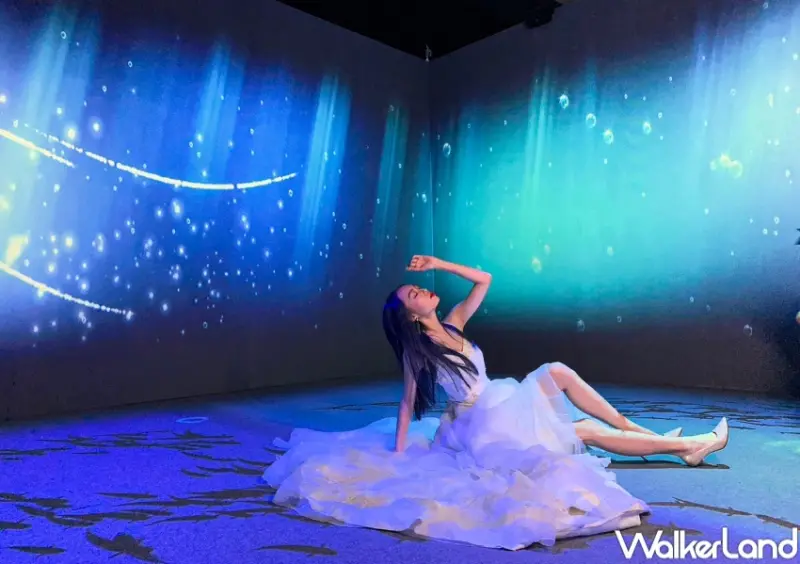 NAKED OCEAN IN TAIPEI 光之影海洋展 / WalkerLand窩客島提供 未經許可，不得轉載