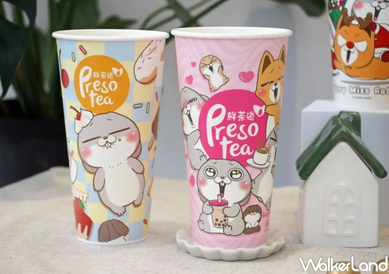 鮮茶道X好想兔聯名系列 / WalkerLand窩客島整理提供 未經許可，不得轉載