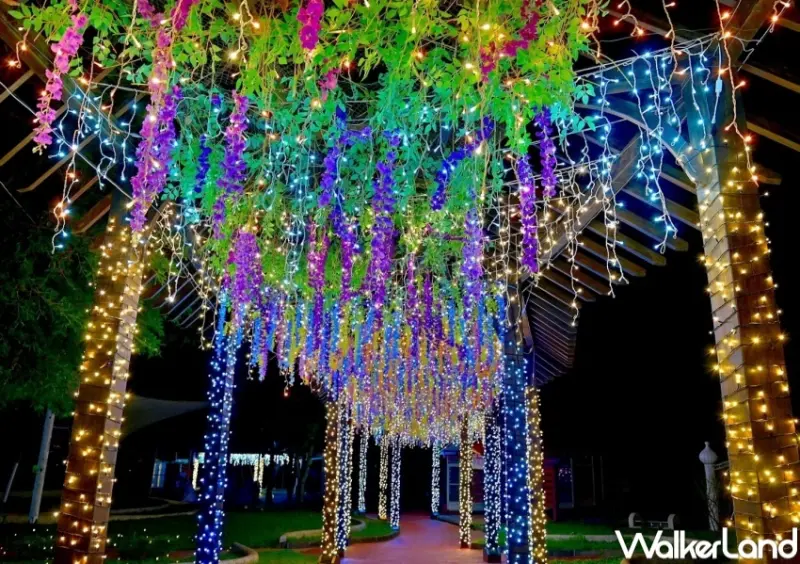石岡花漾藝術燈會 / WalkerLand窩客島整理提供 未經許可，不得轉載