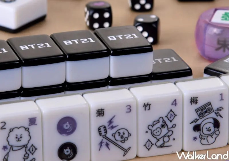 BT21系列 精裝麻將組 / WalkerLand窩客島整理提供 未經許可，不得轉載