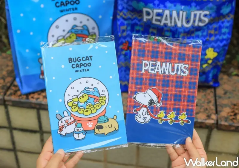 7-ELEVEN 限量四大卡通聖誕禮物福袋 / WalkerLand窩客島提供 未經許可，不得轉載