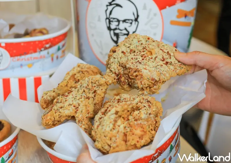 肯德基聖誕新品 / WalkerLand窩客島提供 未經許可，不得轉載