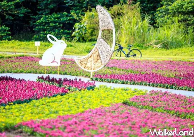 古亭河濱公園花海 / WalkerLand窩客島整理提供 未經許可不可轉載