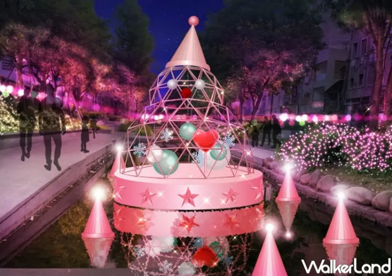 2022台中耶誕嘉年華 / WalkerLand窩客島整理提供 未經許可，不得轉載