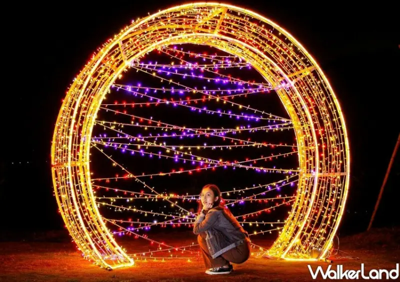 新北淡水河濱光雕展 / WalkerLand窩客島整理提供 未經許可不可轉載