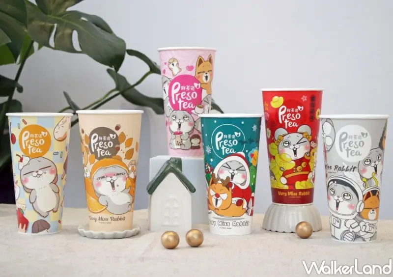 鮮茶道X好想兔聯名系列 / WalkerLand窩客島整理提供 未經許可，不得轉載