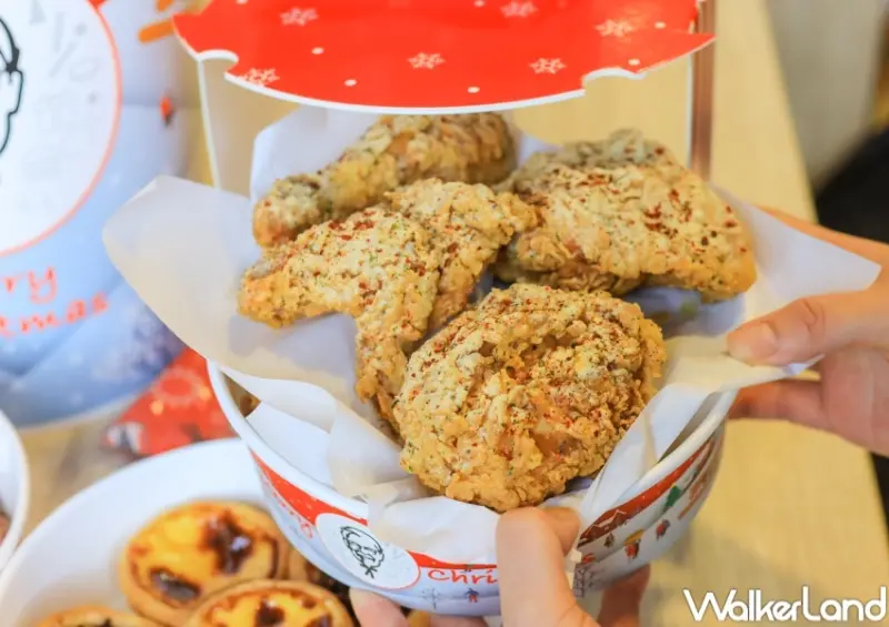 肯德基聖誕新品 / WalkerLand窩客島提供 未經許可，不得轉載