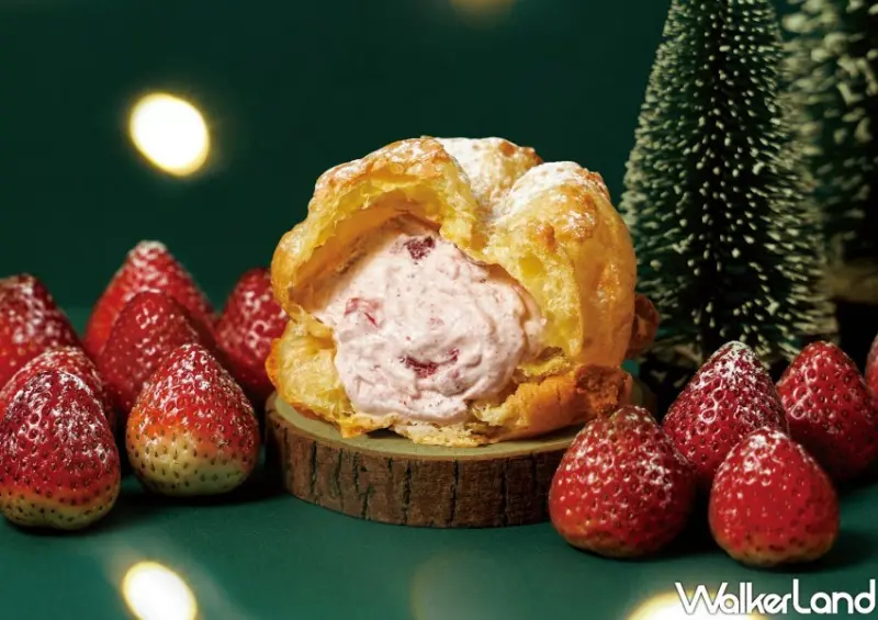 beard papa’s草莓泡芙系列 / WalkerLand窩客島整理提供 未經許可不可轉載