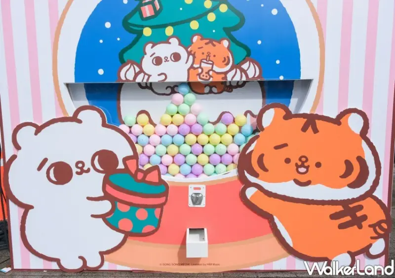 2022西門PLAY樂購町「爽爽貓X小勞撫」 / WalkerLand窩客島整理提供 未經許可不可轉載