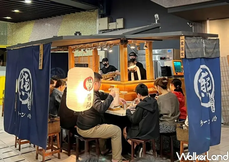 新莊拉麵「熊越岳」 / WalkerLand窩客島整理提供 未經許可不可轉載