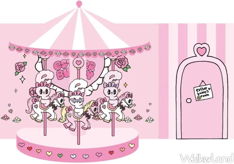Esther Bunny 艾絲樂小兔快閃店 / WalkerLand窩客島整理提供 未經許可，不得轉載