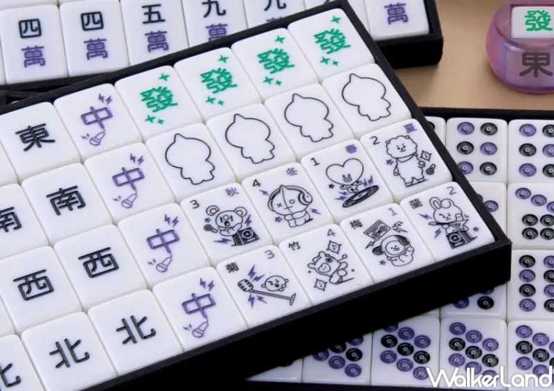 BT21系列 精裝麻將組 / WalkerLand窩客島整理提供 未經許可，不得轉載