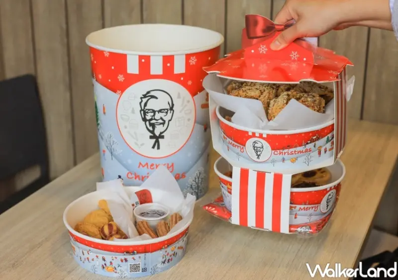 肯德基聖誕新品 / WalkerLand窩客島提供 未經許可，不得轉載