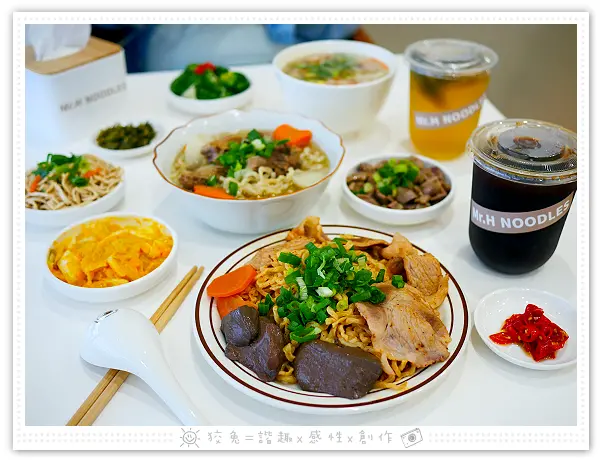 [台南食記] 黃先生麵舖~抖音網紅開的平價質感麵店！大推清燉牛肉麵、麻辣拌麵、自製小菜、古早味紅茶！台南東區美食推薦！