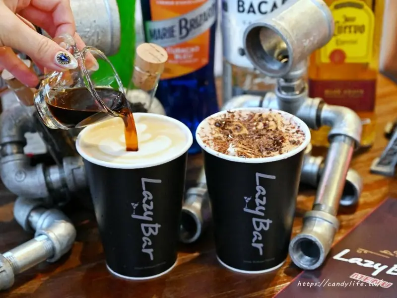 LazyBar雞尾酒式茶吧｜法國巴黎高檔酒吧熱雞尾酒喝過嗎？台中LazyBar就能喝到！