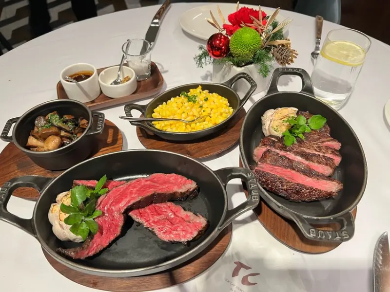 教父牛排系列餐廳【Top Cap Steakhous by Danny】老饕牛排太好吃拉!台北信義區美食必吃高級餐廳新光三越A4館 康和期貨小咪好喜歡甜點!