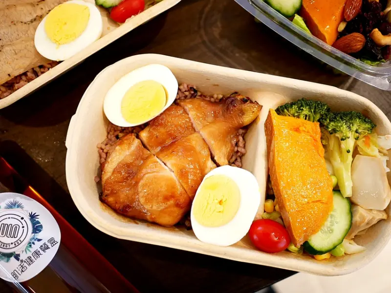 肌活健康餐盒-台中輕食餐盒新品牌，進駐在中科Mula Kitchens雲端廚房內，菜色豐富且肉量充足，運動後不妨趁免運來一份