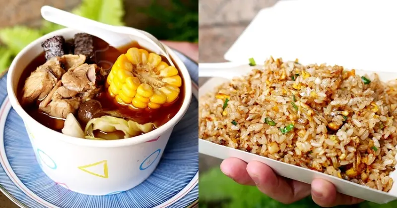 台中隱藏版宵夜，這家炒飯下午才開賣，兼賣熱炒是附近人氣酒吧指定的下酒菜，假日還有菜單上找不到的神祕滷雞腳-飯鋪炒飯