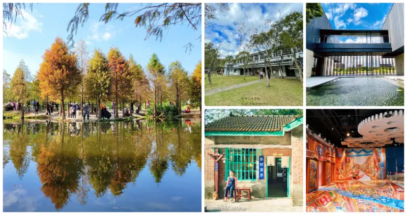 桃園不能只去水族館！33個網友激推「桃園打卡景點」全攻略，月眉絕美「落羽松濕地」、光影交織「書法藝術館」，搶攻桃園IG打卡牆。