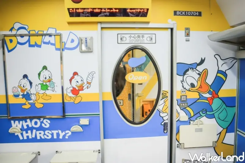 環島之星夢想號-迪士尼主題列車 / WalkerLand窩客島提供 未經許可，不得轉載