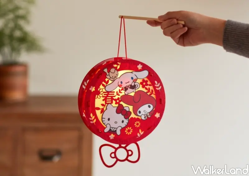 HOLA 三麗鷗蝴蝶結鏤空光影燈籠 / WalkerLand窩客島整理提供 未經許可，不得轉載