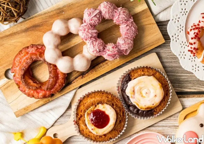 Mister Donut草莓季新品 / WalkerLand窩客島整理提供 未經許可，不得轉載