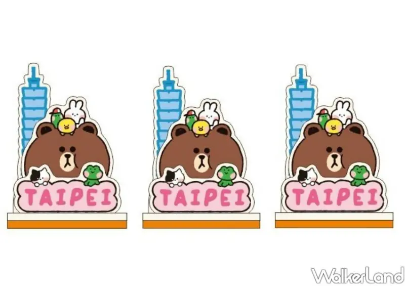 TAIPIE 101「LINE FRIENDS WORLD特展」 / WalkerLand窩客島整理提供 未經許可不可轉載