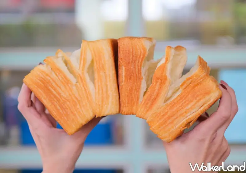 中山站娜米拉烘焙坊「千層生乳吐司」 / WalkerLand窩客島整理提供 未經許可不可轉載